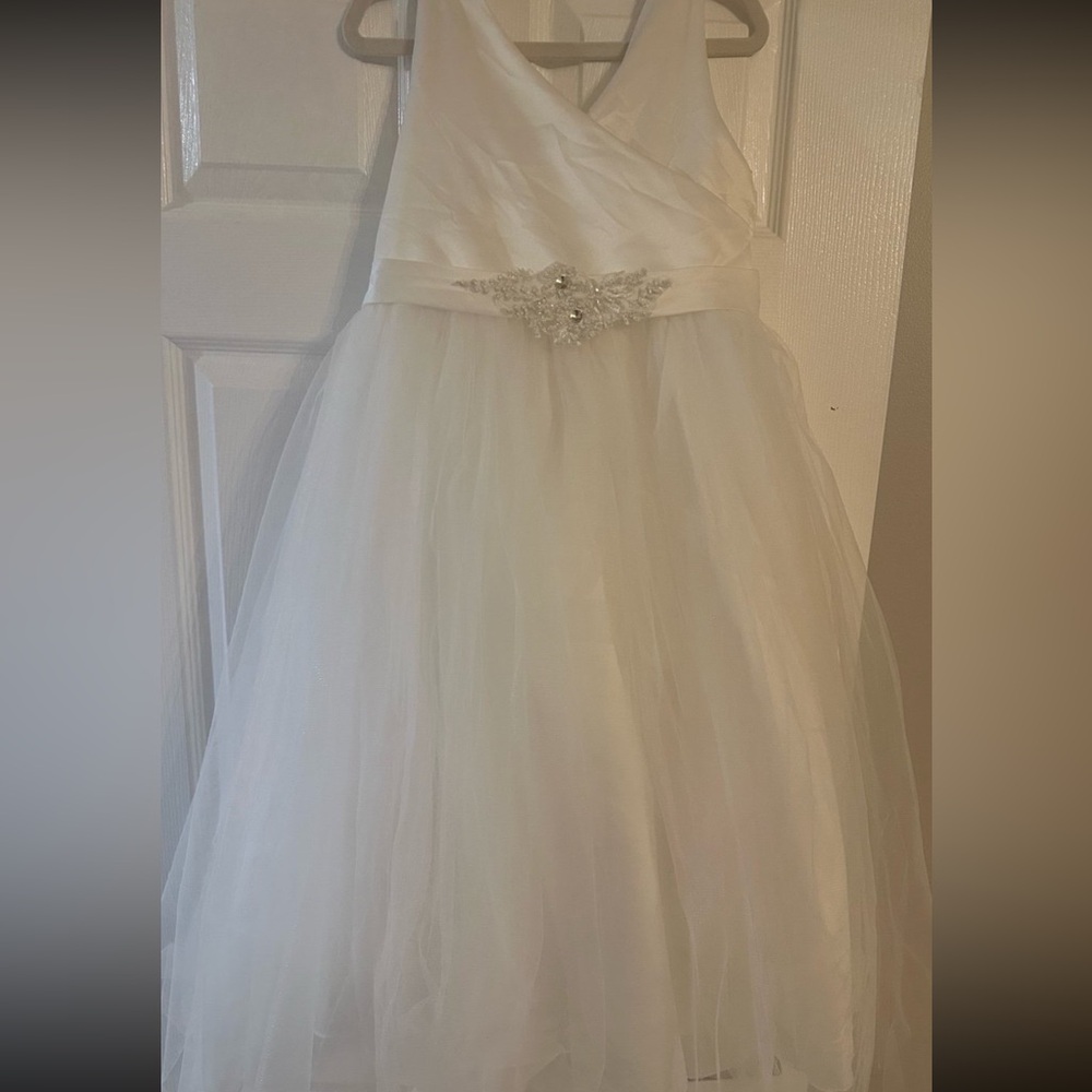 Flower girl dress sleeveless